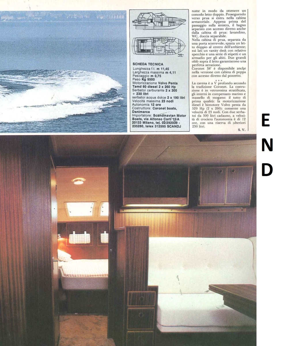 PAG 04. Coronet 38 Mediterraneo - rivista “Uomo Mare" - 1982°56_04